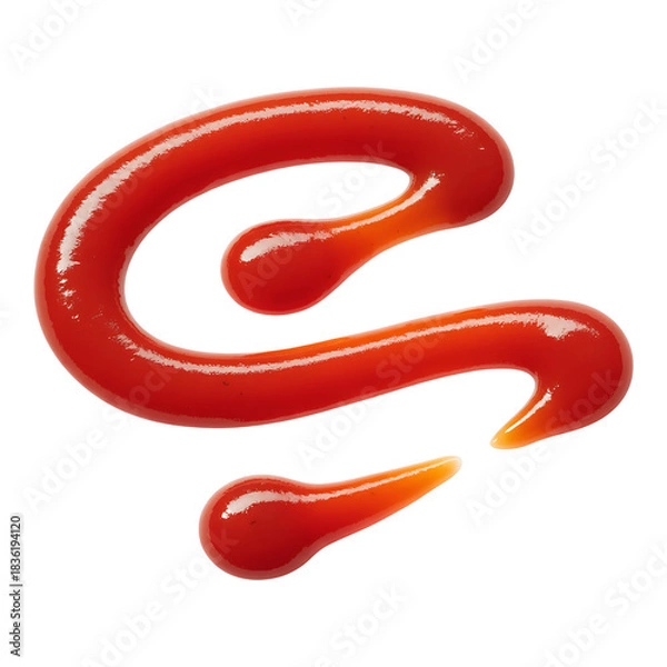 Fototapeta Tomato ketchup tasty condiment spread sauce for burgers fries and culinary dishes approximately 120 characters allowed in the title