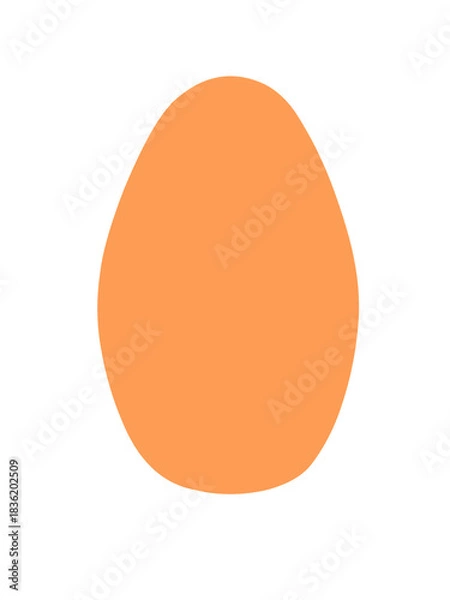 Obraz egg icon vector on white background