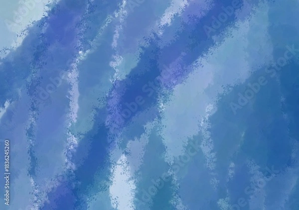 Obraz blue sky background watercolor model 3