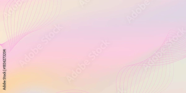 Obraz Beuty Gradient ombre pattern design vector design picture