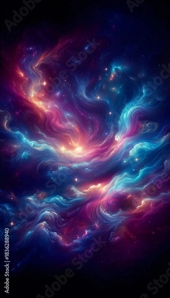 Fototapeta abstract blue background