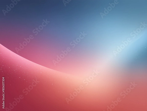 Obraz メッシュグラデーションで描かれた幻想的な光の軌跡