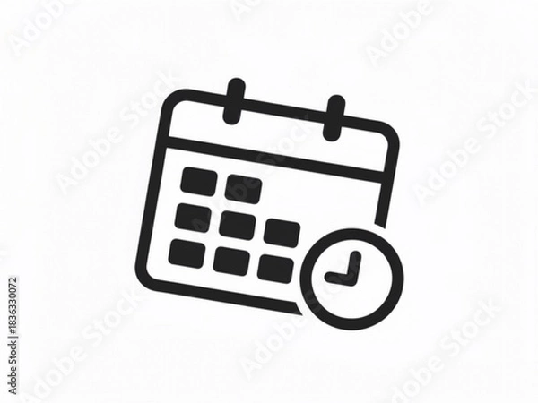 Fototapeta vector calendar icon