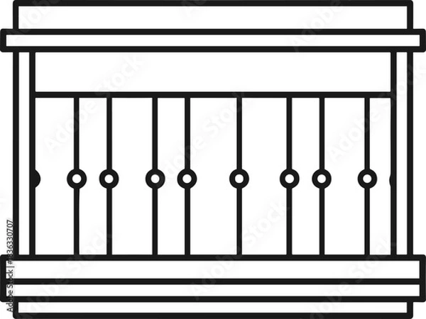 Fototapeta Ballot Box Voting Election Poll Survey Vector Icon