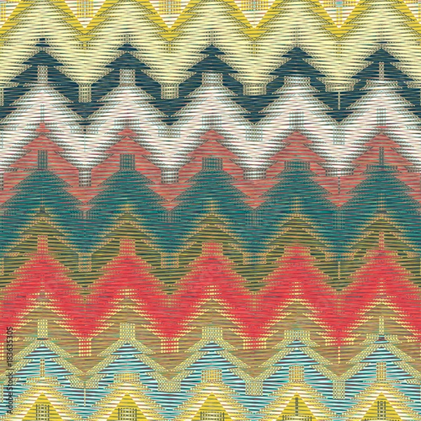 Obraz Abstract image, colorful graphics, tapestry