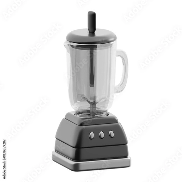 Fototapeta Kitchen blender 3d illustration