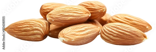 Obraz Light tan round nuts stacked together