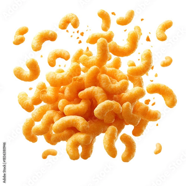 Obraz Macaroni and cheese explosion