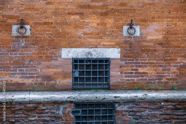 Fototapeta Old Brick Window