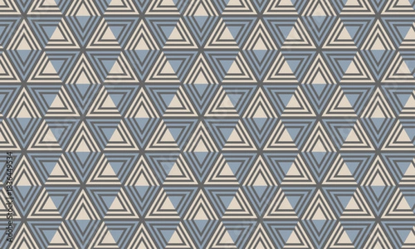 Fototapeta Seamless pattern with rhombuses.	