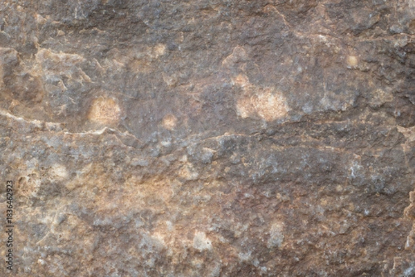 Obraz Stone texture, rock surface. Brown stone background, wallpaper.