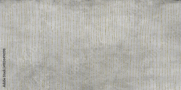 Fototapeta gold colored line pattern background on soft textured cement floor