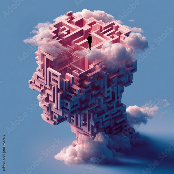 Fototapeta Critical Thinking Concept for World Logic Day 