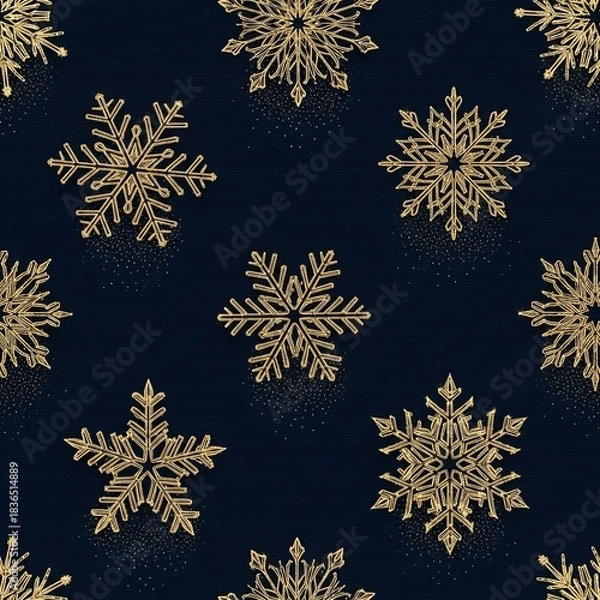 Fototapeta For Christmas Wrapping Paper and Fabric Printing, Scrapbooking, For Christmas Wrapping Paper and Fabric Printing