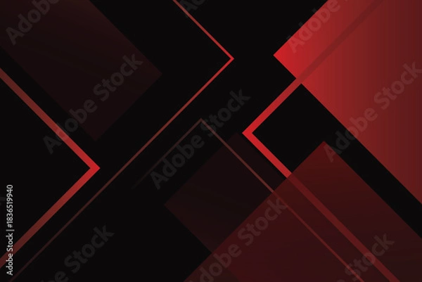Fototapeta Red light abstract background. Eps10 vector