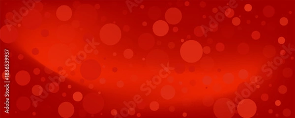 Obraz Red holiday background. Christmas background vector illustration
