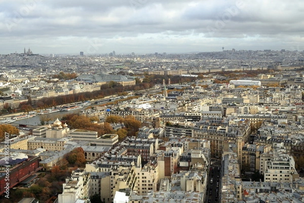 Obraz Paris, Layered in Time