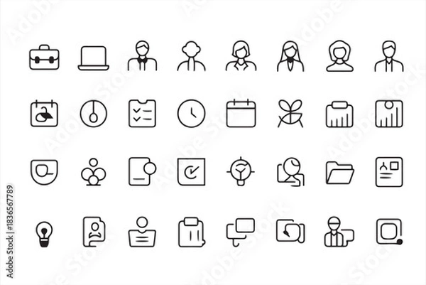 Obraz Vector file text illustration representing digital data type