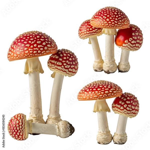 Fototapeta Mushroom isolated on transparent background