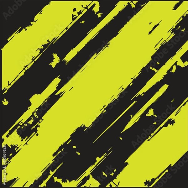 Obraz grunge hazard stripes background