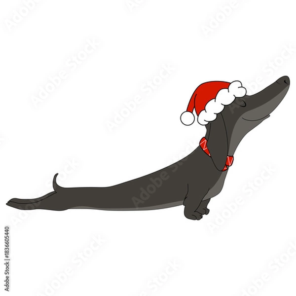 Obraz Dachshund Dog Vector Art