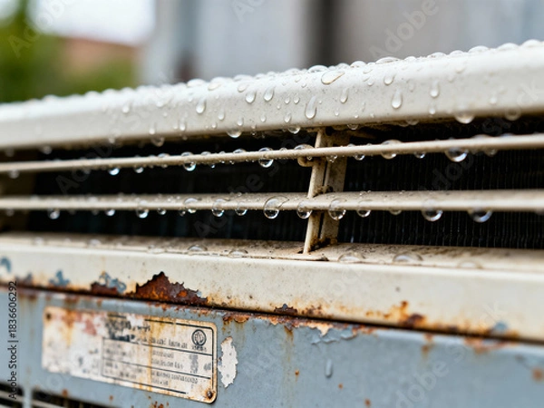 Obraz icicles on the roof