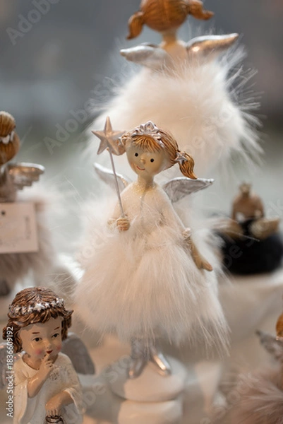 Obraz Ein Engel. Weihnachtsdekoration