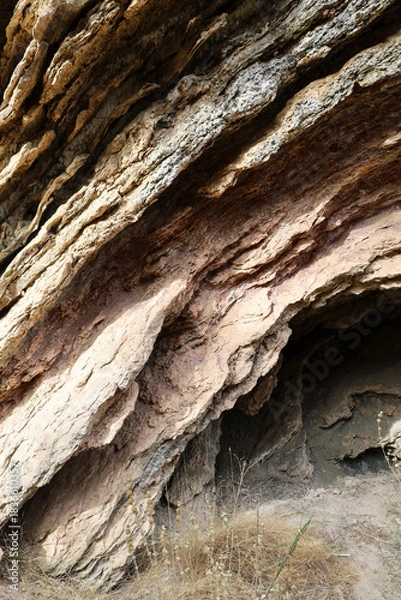 Fototapeta Gorge with karst formation in Alicante