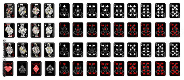 Obraz the playing cards