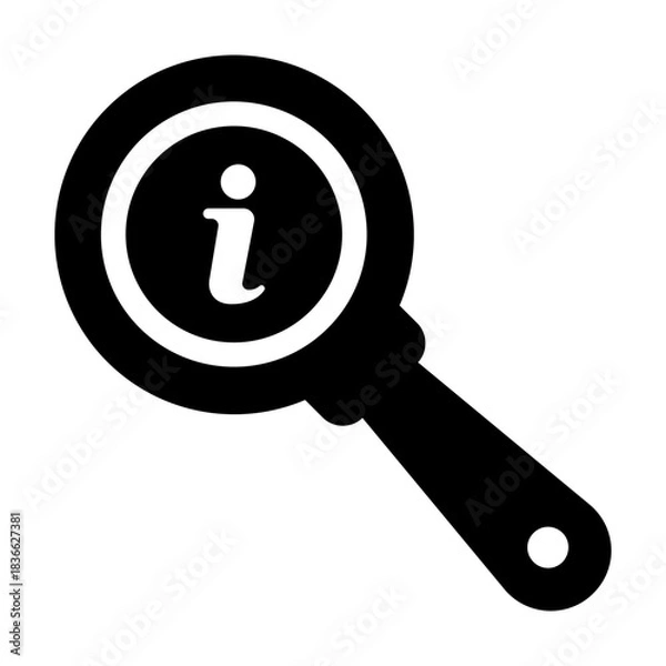 Obraz Information Search Icon