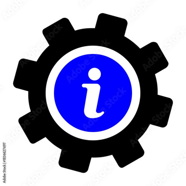 Obraz Gear Info Icon