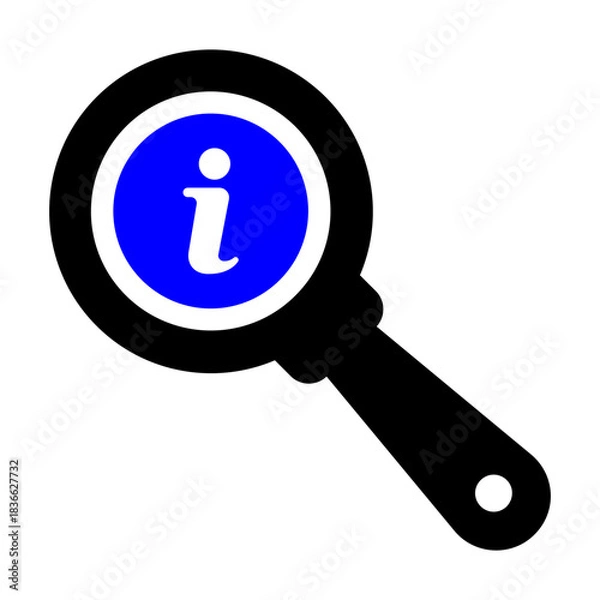 Obraz Information Search Icon