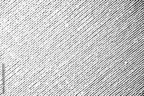 Obraz Distressed diagonal line texture with rough, grunge details on a transparent background. Ideal for edgy overlays and design elements.