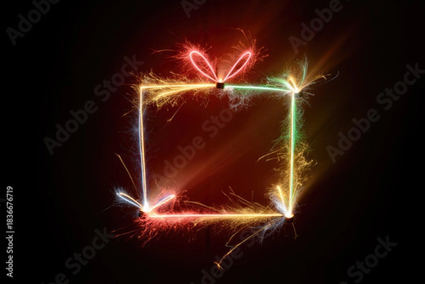 Obraz Different fire symbol for bengal light