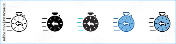 Obraz Response Single Icon Multistyle Illustration