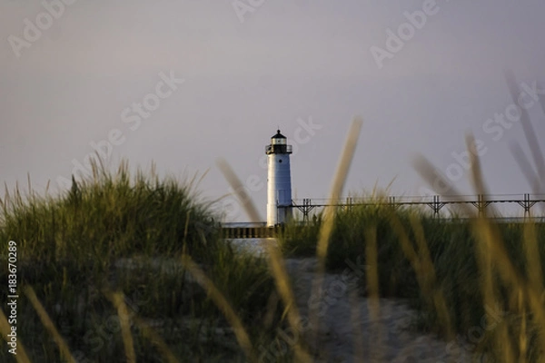 Fototapeta Manistee Lighthouse