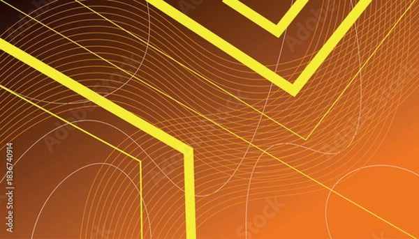 Obraz Colorful abstract background with different geometric patterns