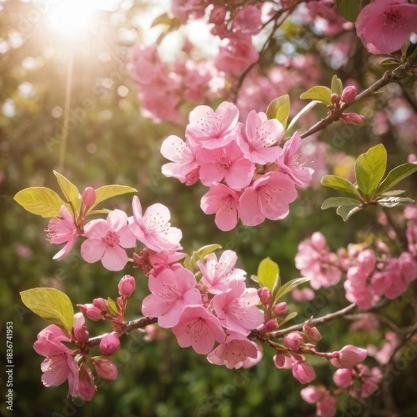 Obraz Blossoms in the Morning Light. 2