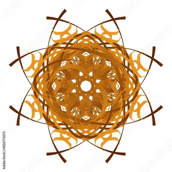 Obraz Decorative Abstract Mandala Design Element