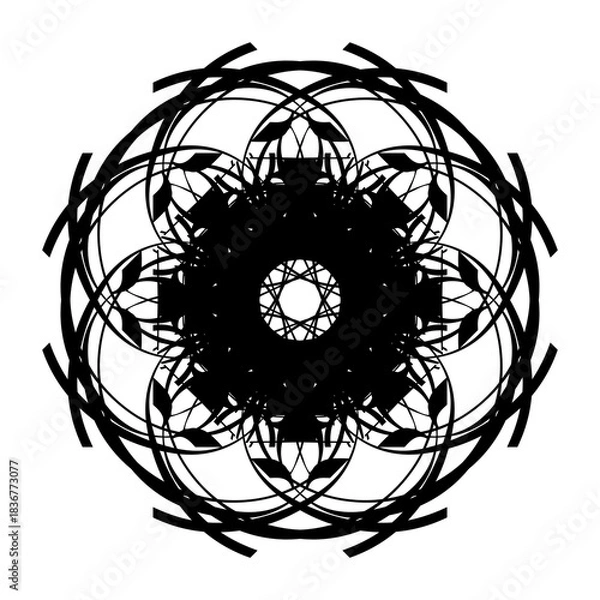 Obraz Decorative Abstract Mandala Design Element