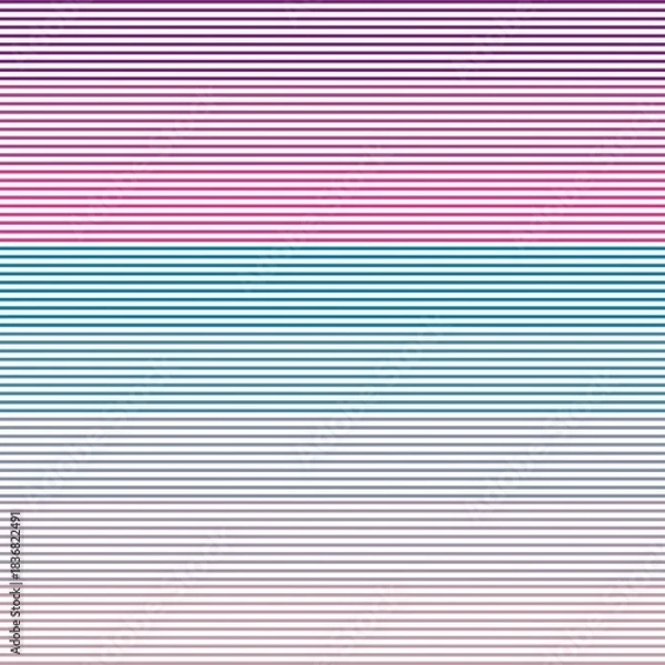 Obraz  Pastel gradient line 