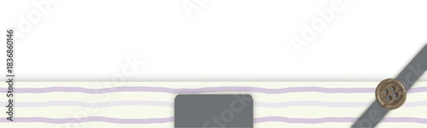 Obraz Light Purple Wave Frame