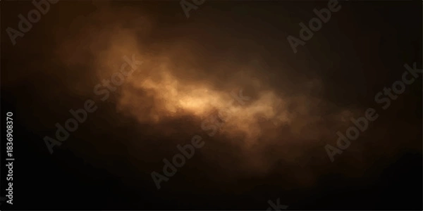 Fototapeta Abstract dark smoky background with rays