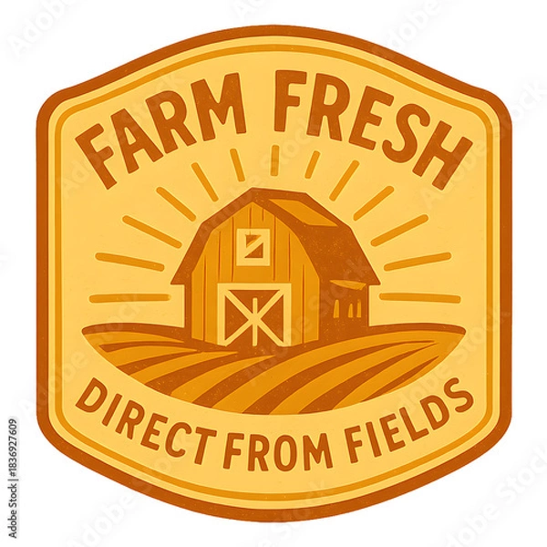 Obraz Naturally Farm Fresh Direct From Fields