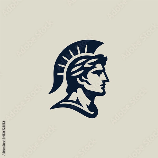 Obraz Ancient Roman Man Logo