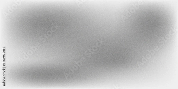 Fototapeta Black dark gray silver white wave abstract background for design. Light wave, wavy line. Ombre gradient. Noise rough grungy grain brushed metal metallic effect.eps10