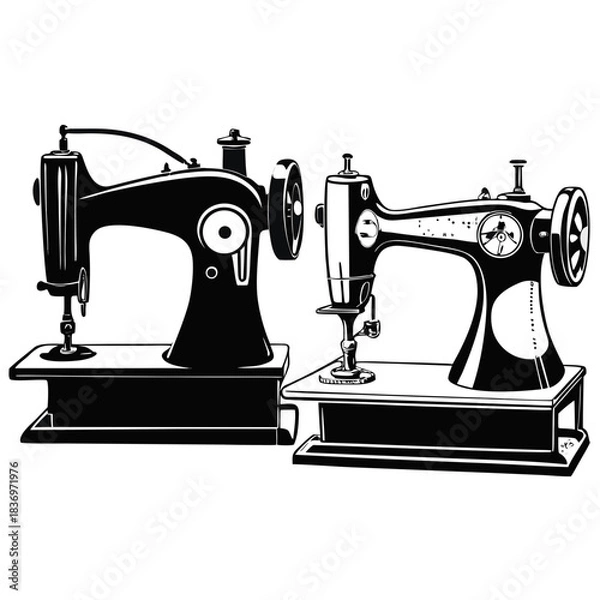 Obraz old sewing machine