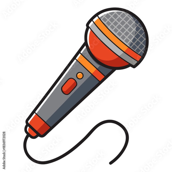 Obraz vector illustration of an electric plug