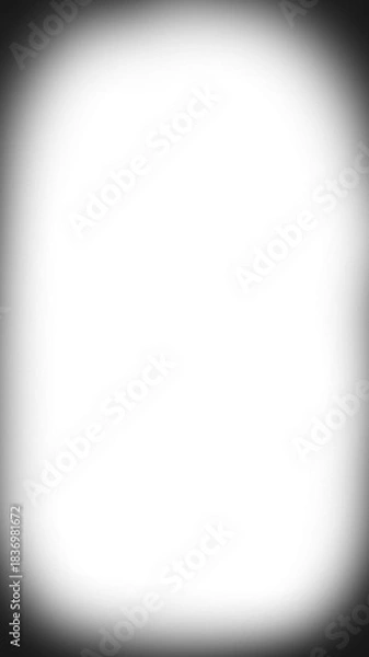 Fototapeta White portrait transparent gradient overlay