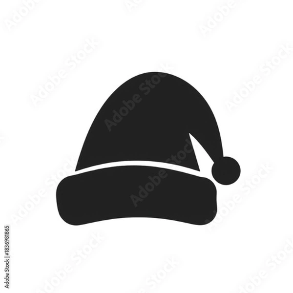 Obraz Santa hat icon